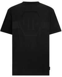 Philipp Plein - Hexagon Round-Neck T-Shirt - Lyst