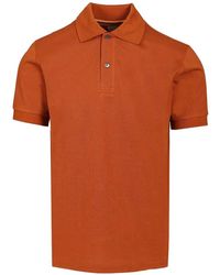 Paul Smith - Cotton 'Artist Stripe' Placket Polo Shirt - Lyst