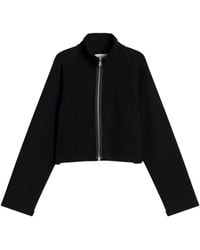 mfpen - Leisure Ribbed-Knit Zip-Up Cardigan - Lyst