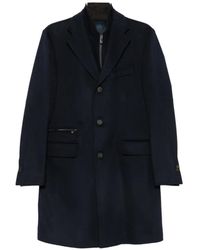 Corneliani - Layered Notched-Lapel Coat - Lyst