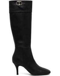 Twinset - Oval T Stiefel 85mm - Lyst