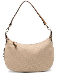 Liu Jo - Medium Jacquard Shoulder Bag - Lyst