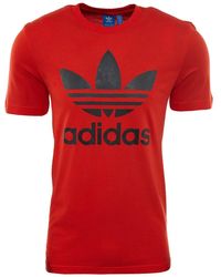 adidas - Originals Trefoil T-Shirt - Lyst