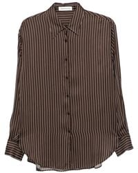 Frankie Shop - Peri Striped Shirt - Lyst