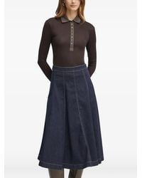 Pinko - Long-Sleeve Polo-Collar Body - Lyst