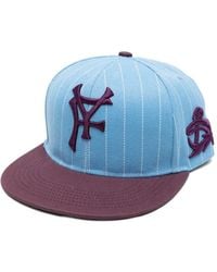 PDF - Pinstripe Logo Baseball Cap - Lyst