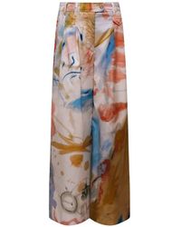 Ulla Johnson - Motherwell Wide-Leg Trousers - Lyst