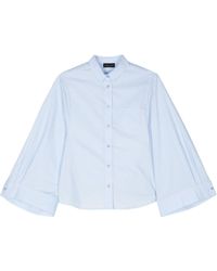 Roberto Collina - Wide-sleeve Cotton Shirt - Lyst