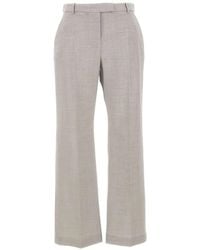 Eleventy - Pressed-Crease Straight-Leg Trousers - Lyst
