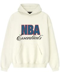 Fear Of God - Logo-Print Cotton Hoodie - Lyst