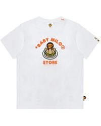 *BABY MILO® STORE BY *A BATHING APE® - Graphic-Print T-Shirt - Lyst
