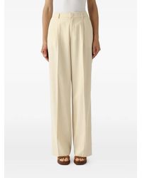 PT Torino - Pleated Wide-Leg Trousers - Lyst