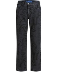 KARL LAGERFELD - All-Over-Print Jeans - Lyst