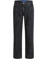 Karl Lagerfeld - All-Over-Print Jeans - Lyst