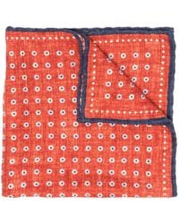Brunello Cucinelli - Geometric-Print Pocket-Square - Lyst