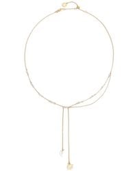 Bimba Y Lola - Sun And Moon Beaded Chain Necklace - Lyst