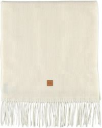 A.P.C. - Écharpe Côtelée À Franges - Lyst