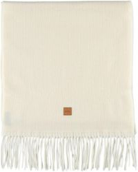 A.P.C. - Gerippter Schal mit Fransen - Lyst