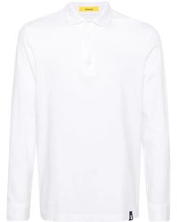 Drumohr - Long-Sleeve Jersey Polo Shirt - Lyst