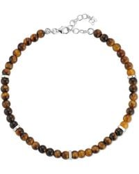 Mateo - Hex Nut Tiger's Eye Bracelet - Lyst