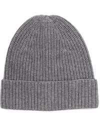 Daniele Fiesoli - Ribbed-Knit Cashmere Beanie Hat - Lyst