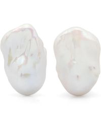 Monies - M24 Baroque-Pearl Earrings - Lyst