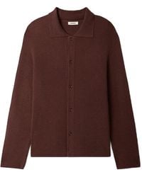 Sandro - Waffle-Knit Shirt - Lyst