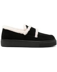 Inuikii - Shearling-Trim Loafers - Lyst