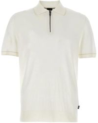BOSS - Jiovanotto Poloshirt Met Korte Mouwen En Rits - Lyst