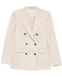 Tagliatore - Double-Breasted Buttoned Jacket - Lyst