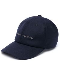 Brunello Cucinelli - Logo-embroidered Baseball Cap - Lyst