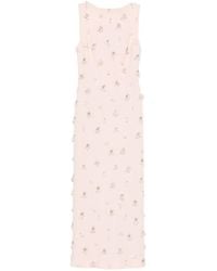 Jonathan Simkhai - Claudia Floral-Embellished Sleeveless Maxi Dress - Lyst