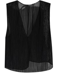 IRO - Calyssa Geplooide Top - Lyst