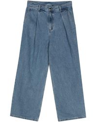 Adererror - Pleat-detail Wide-leg Jeans - Lyst
