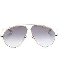 Gucci - Pilot-Frame Sunglasses - Lyst