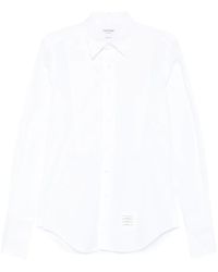 Thom Browne - Poplin Tuxedo Shirt With French Cuffs - Lyst