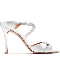 Malone Souliers - Metallic 90mm Leather Sandals - Lyst