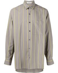 Rito Structure - Striped Button-down Shirt - Lyst
