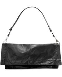 AllSaints - Lutece Leather Shoulder Bag - Lyst