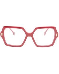 Kyme - Audrey Brille Mit Geometrischem Gestell - Lyst