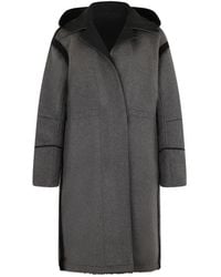 Moorer - Hooded Cashmere Coat - Lyst