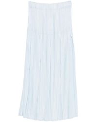 GONGDID DESIGN - Pleated Midi Skirt - Lyst