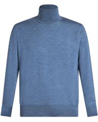 Etro - Pegaso-Embroidered Wool Jumper - Lyst