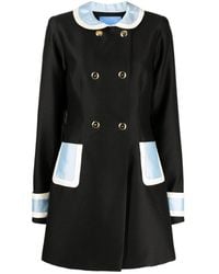 Macgraw - Broadcast Colour-block Double-breasted Coat - Lyst