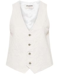 Zadig & Voltaire - Leren Gilet - Lyst