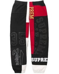 Supreme - Patchwork Track Pants - Lyst