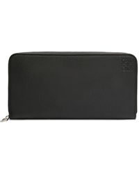 Loewe - Logo-Debossed Zip-Around Wallet - Lyst
