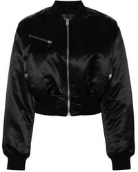 Mugler - クロップド パデッドジャケット - Lyst