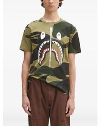 A Bathing Ape - 1st Camo Shark T-Shirt - Lyst
