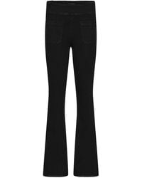 FRAME - The Bardot Jetset High-rise Flared Jeans - Lyst